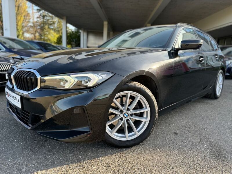 Schwarz Gebraucht 2022 BMW 320 Shadowline Kombi | 24.999 € (Superpreis) - Bild 1/4