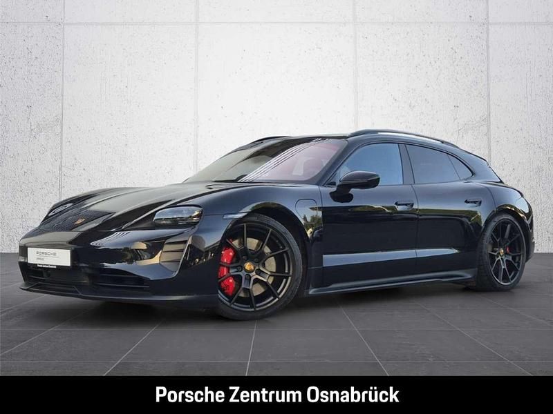 Schwarz Gebraucht 2022 Porsche Taycan GTS Sport Turismo Limousine | 82.900 € (Superpreis) - Bild 1/4