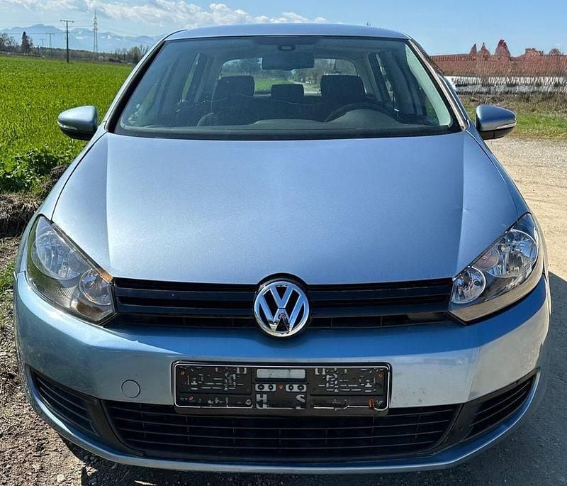 Gebraucht VW Golf VI Trendline 102 PS (75 kW) 2009 Blau Kleinwagen