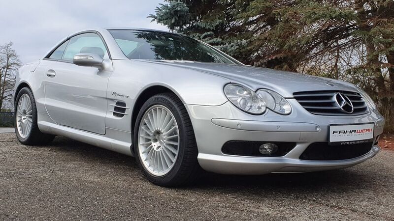 Silber Gebraucht 2005 Mercedes SL55 AMG AMG Cabrio | 64.522 € - Bild 1/4