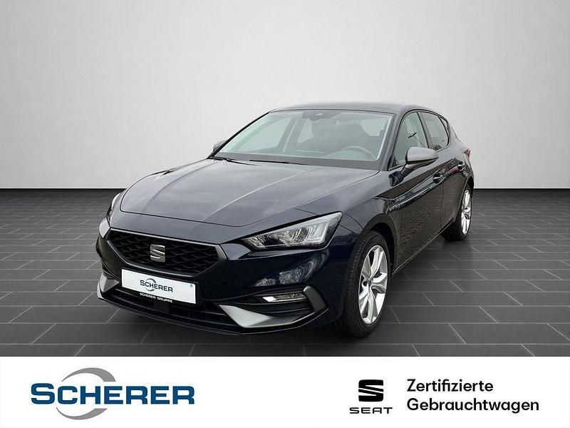 Gebraucht Seat Leon FR 204 PS (150 kW) 2022 Asphalt blau metallic (metallic) Limousine