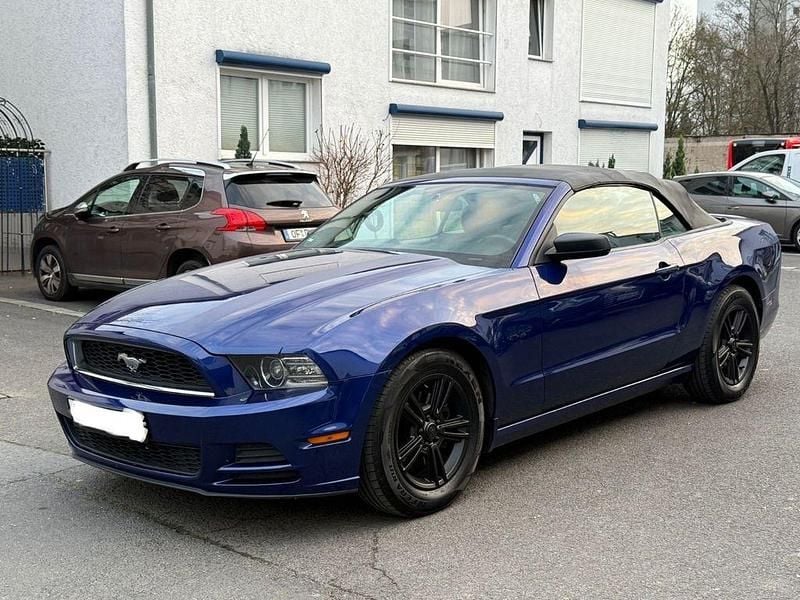Blau Gebraucht 2013 Ford Mustang Cabrio | 13.950 € (Superpreis) - Bild 1/4