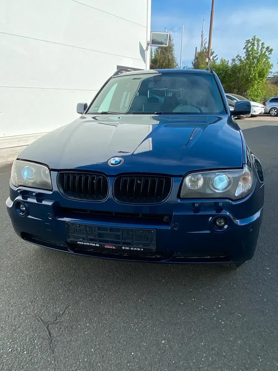 Second-hand BMW X3 Basis 231 CP (169 kW) 2003 Albastru SUV