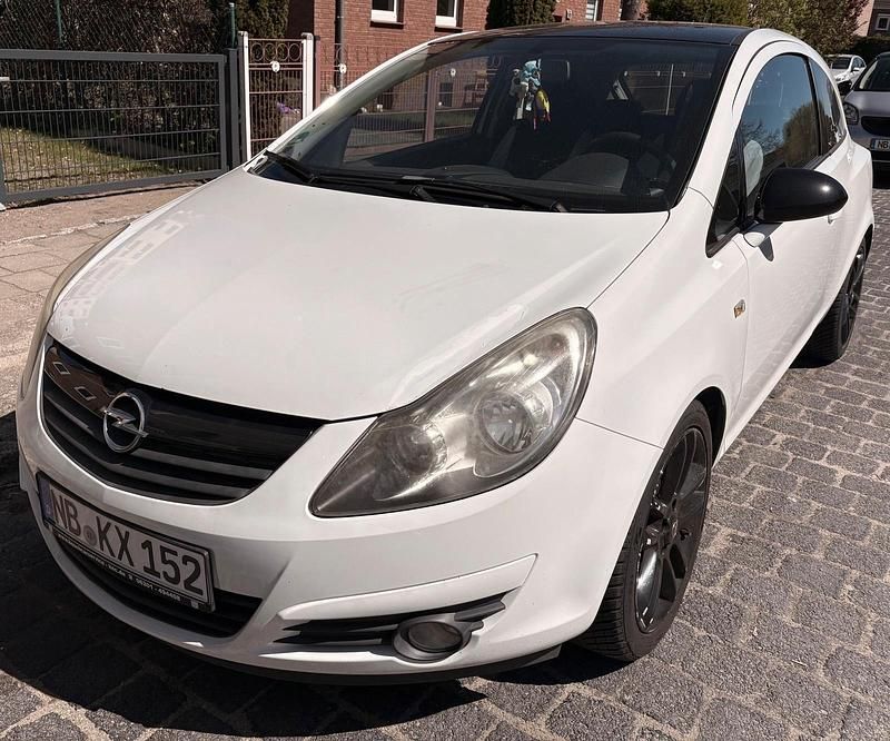 Gebraucht Opel Corsa 2008 Weiß Kleinwagen