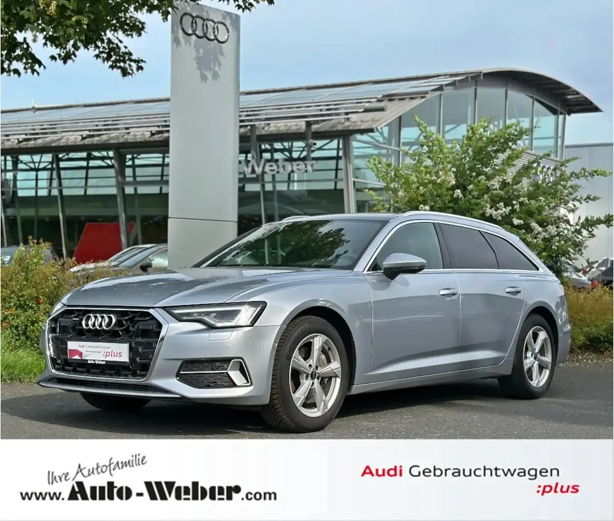 Gebraucht Audi A6 Ambiente 265 PS (194 kW) 2025 Florettsilber metallic Kombi