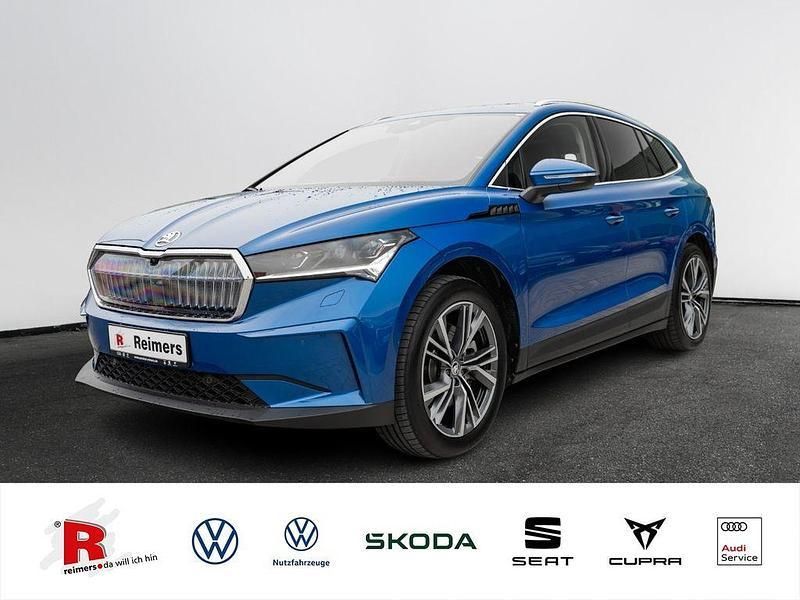 Blau Gebraucht 2023 Skoda Enyaq iV Suite SUV | 42.990 € (Fairer Preis) - Bild 1/4