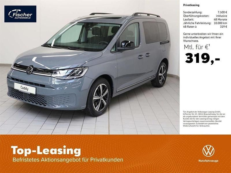 Grau Neu 2025 VW Caddy Dark Label Van / Kleinbus | 38.940 € (Fairer Preis) - Bild 1/4
