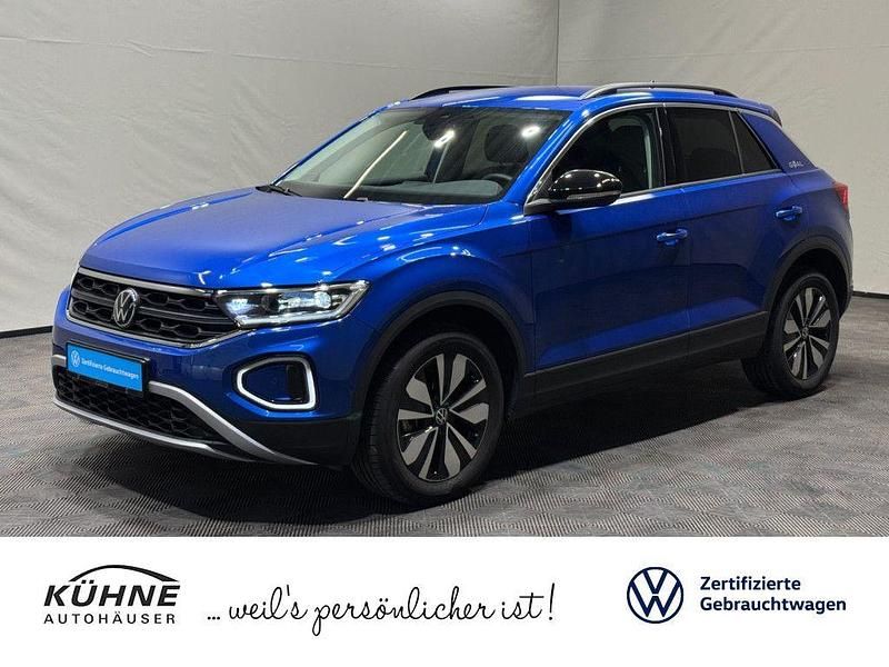 Ravennablau metallic Gebraucht 2025 VW T-Roc Goal SUV | 28.550 € (Teuer) - Bild 1/3