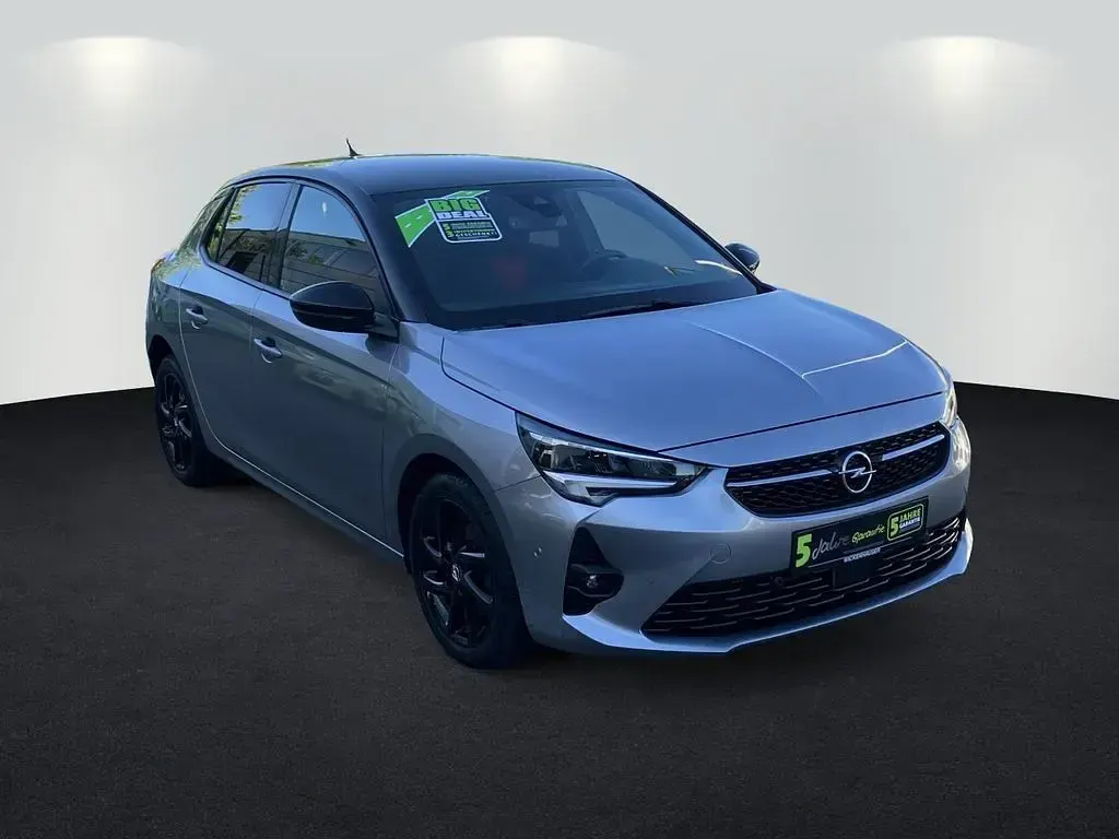 Gebraucht Opel Corsa GS Line 101 PS (74 kW) 2023 Kontrast grau/quarz silber Kleinwagen