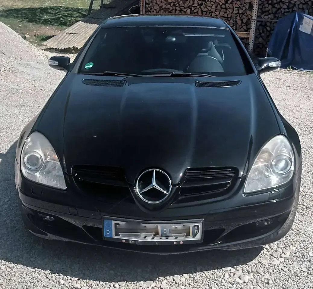 Gebraucht Mercedes SLK350 272 PS (200 kW) 2006 Schwarz Cabrio