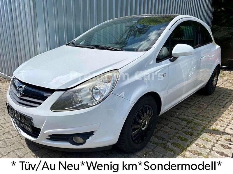 Weiß Gebraucht 2010 Opel Corsa Color Edition Kleinwagen | 2.990 € (Guter Preis) - Bild 1/4