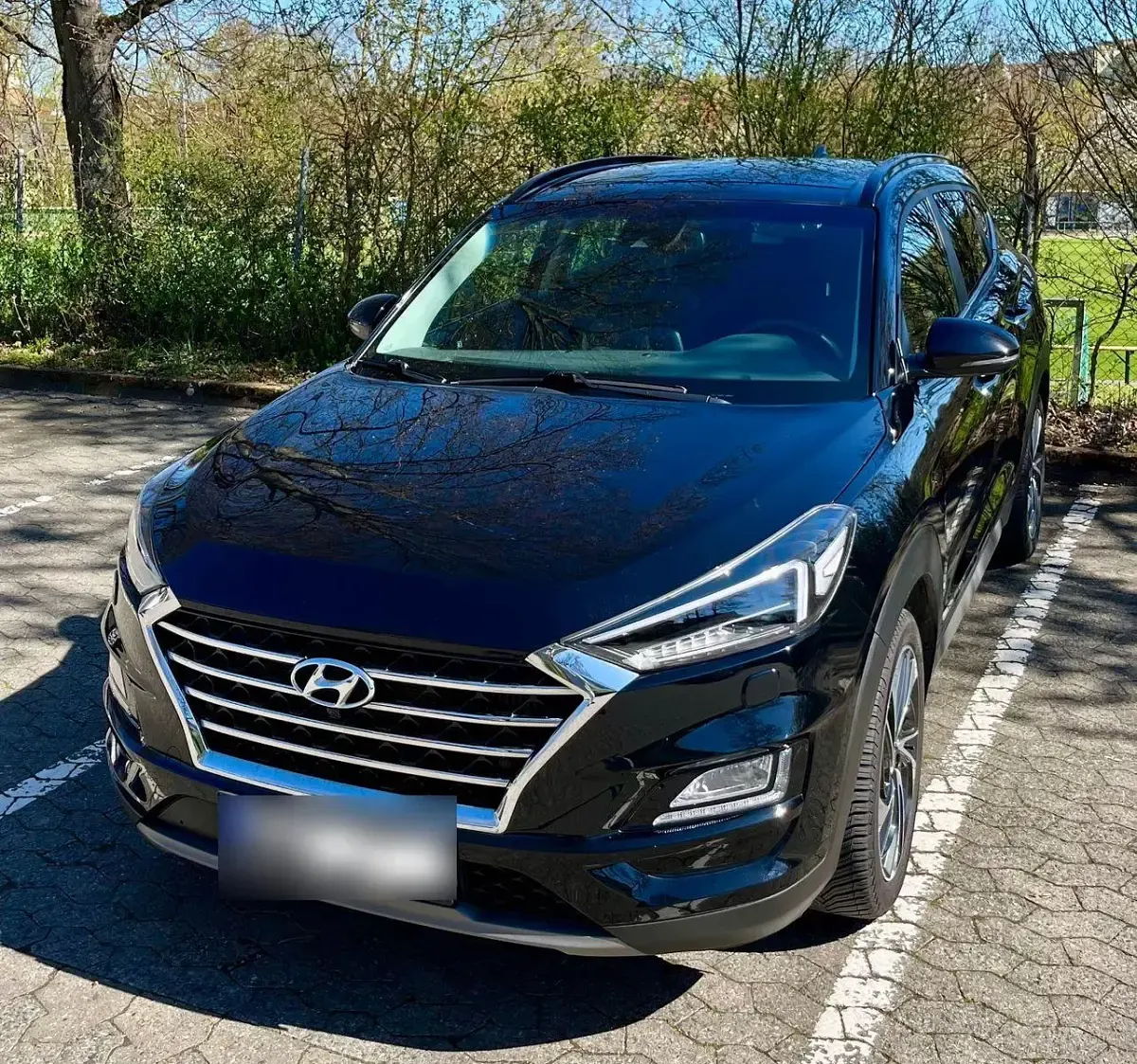 Gebraucht Hyundai Tucson Premium 177 PS (130 kW) 2020 Schwarz SUV
