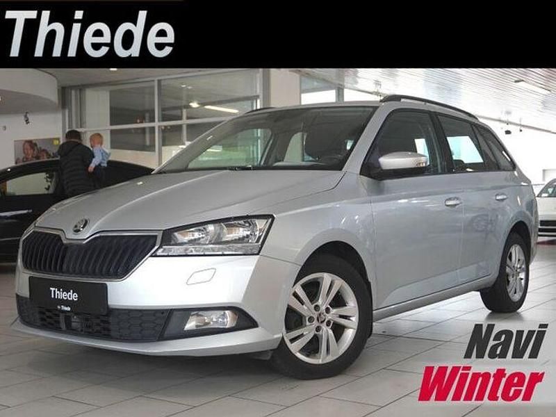 Silber Gebraucht 2019 Skoda Fabia Style Kleinwagen | 9.350 € (Guter Preis) - Bild 1/3