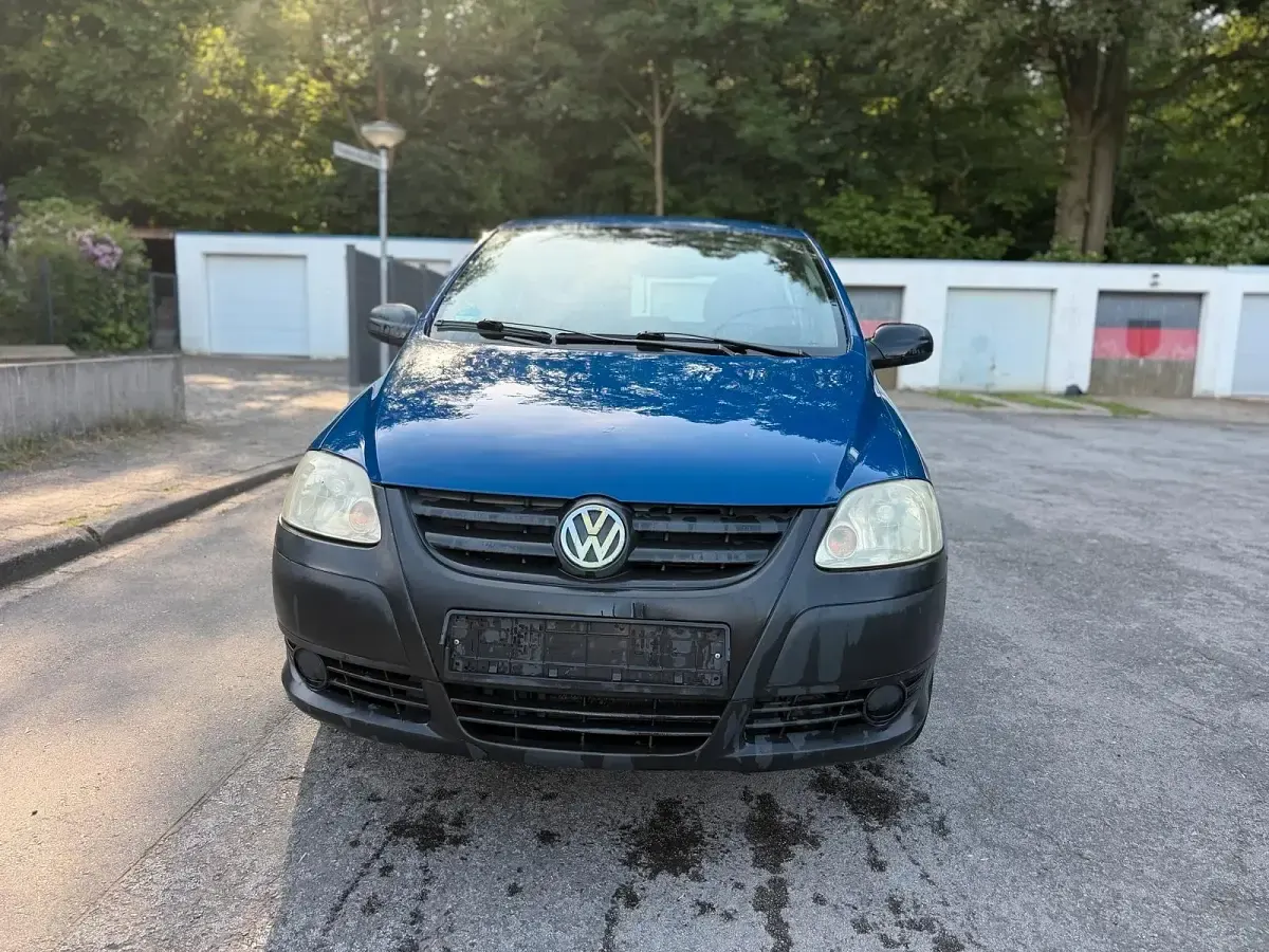 Gebraucht VW Fox 75 PS (55 kW) 2007 Blau Kleinwagen