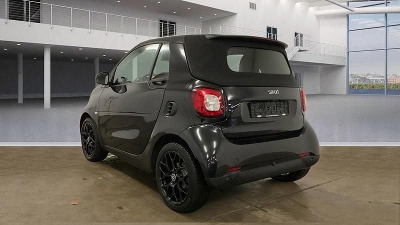 Schwarz Gebraucht 2019 Smart ForTwo Electric Drive Prime Cabrio | 11.500 € (Guter Preis) - Bild 1/4