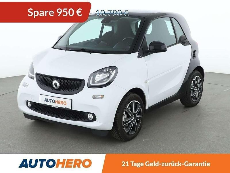 Weiß Gebraucht 2016 Smart ForTwo Coupé Passion Kleinwagen | 9.840 € (Fairer Preis) - Bild 1/3