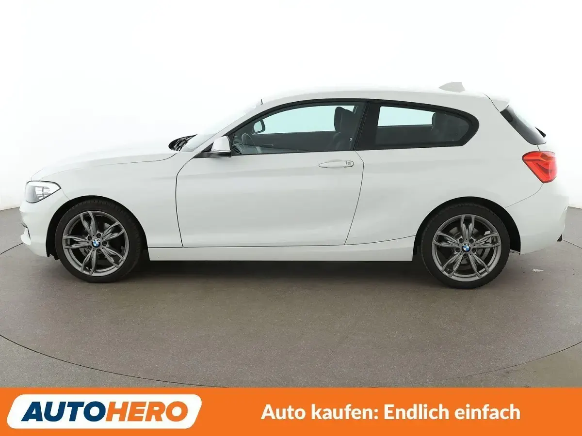 Gebraucht BMW 116 109 PS (80 kW) 2016 Weiß Kleinwagen