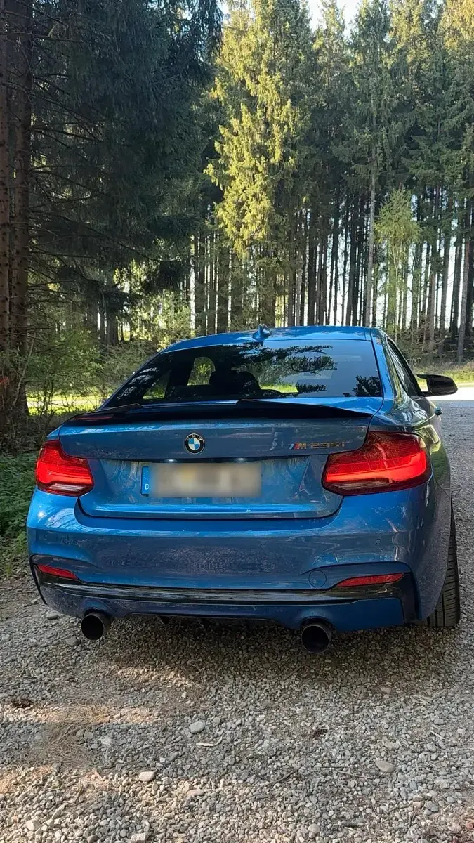 Gebraucht BMW M235 M Performance 326 PS (239 kW) 2016 Blau Coupé