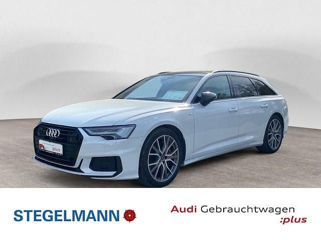 Gebraucht Audi A6 Ambiente 367 PS (269 kW) 2021 Gletscherweiß metallic Kombi