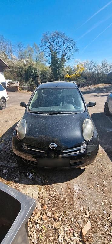 Gebraucht Nissan Micra 2004 Schwarz Kleinwagen