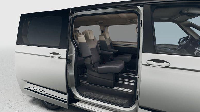 Neu VW Multivan Edition 150 PS (110 kW) 2025 Pure white / dach schwarz Van