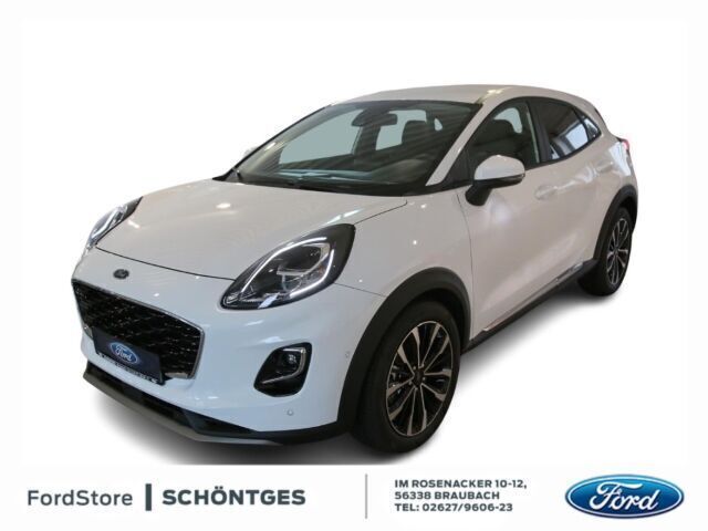 Weiß Gebraucht 2024 Ford Puma Titanium X SUV | 23.980 € (Guter Preis) - Bild 1/3