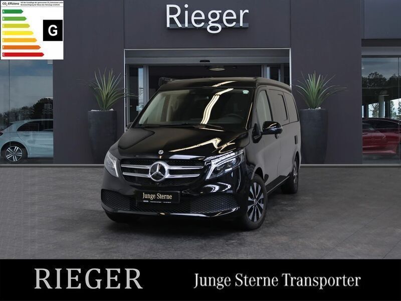 Black metallic Gebraucht 2024 Mercedes V300 Marco Polo Van / Kleinbus | 78.888 € (Teuer) - Bild 1/4
