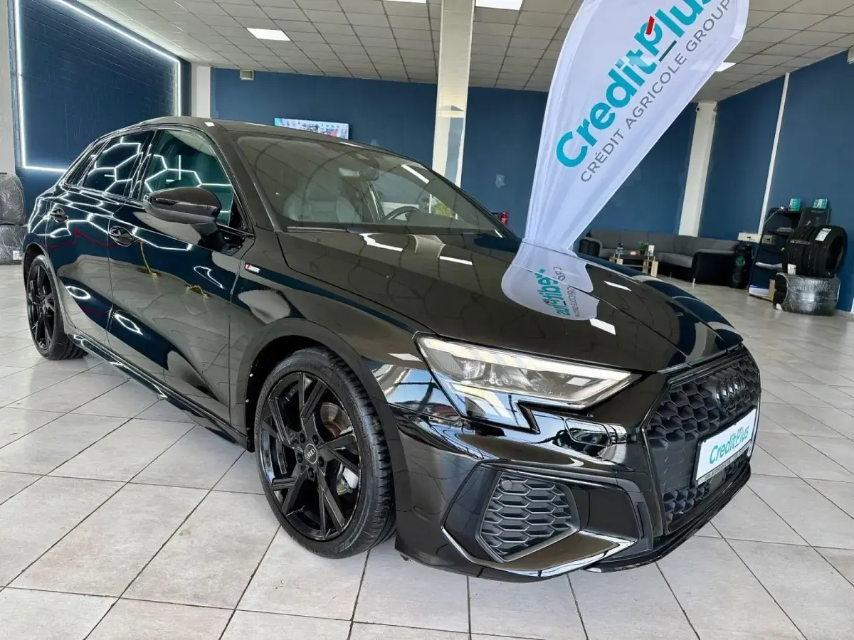 Gebraucht Audi A3 S-Line 150 PS (110 kW) 2023 Schwarz Limousine