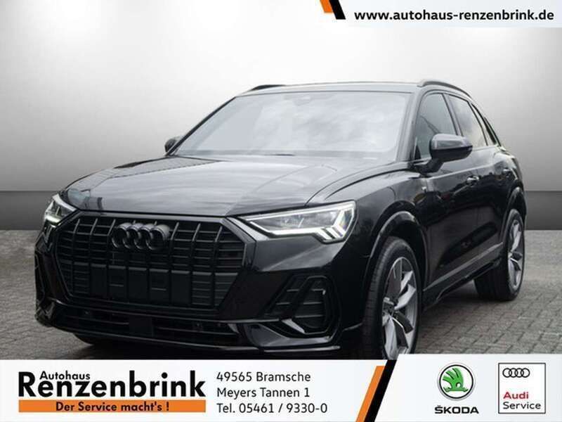 Mythosschwarz metallic Neu 2025 Audi Q3 S-Line SUV | 47.774 € (Teuer) - Bild 1/4