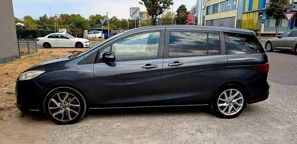 Gebraucht Mazda 5 Sports-Line 150 PS (110 kW) 2013 Grau Van / Kleinbus