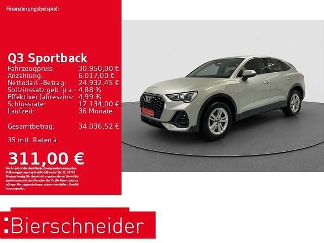 Silber Gebraucht 2022 Audi Q3 Sportback Comfort SUV | 30.450 € (Superpreis) - Bild 1/4