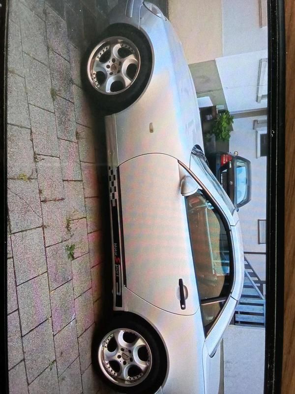 Silber Gebraucht 1998 Mercedes SLK200 Cabrio | 1.300 € (Superpreis) - Bild 1/4