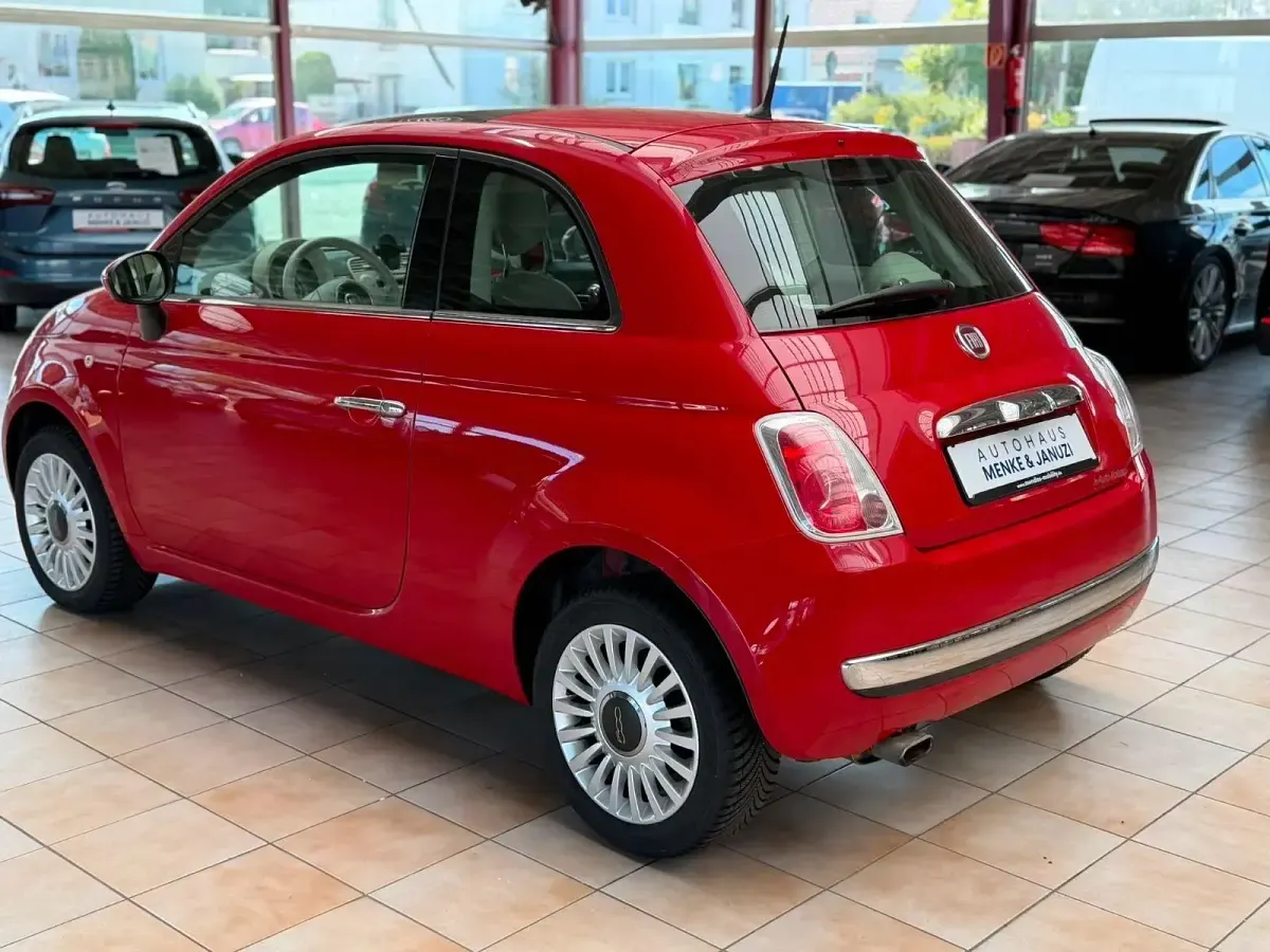 Gebraucht Fiat 500 Lounge 101 PS (74 kW) 2014 Rot Kleinwagen