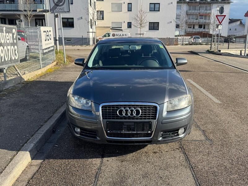 Grau Gebraucht 2007 Audi A3 Sportback Ambition Kleinwagen | 2.990 € (Guter Preis) - Bild 1/4