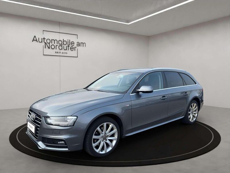 Monsungrau metallic Gebraucht 2015 Audi A4 S-Line Kombi | 14.990 € (Fairer Preis) - Bild 1/4