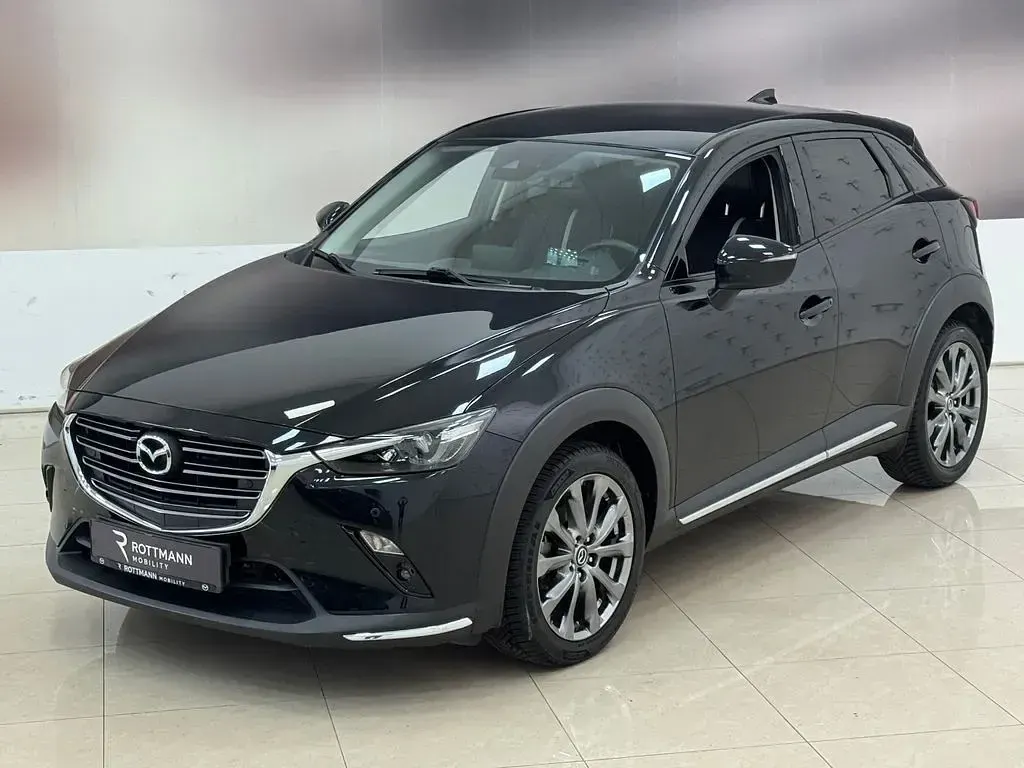 Gebraucht Mazda CX-3 Edition 121 PS (88 kW) 2020 Schwarz SUV