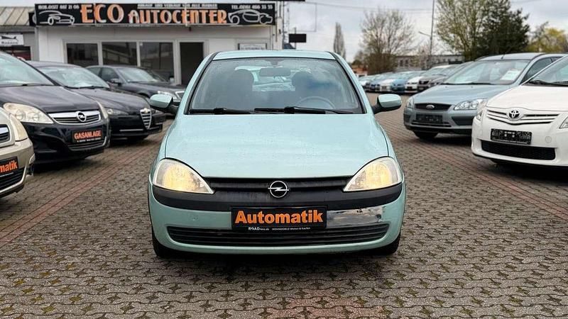 Gebraucht Opel Corsa Comfort 75 PS (55 kW) 2001 Türkis metallic Kleinwagen