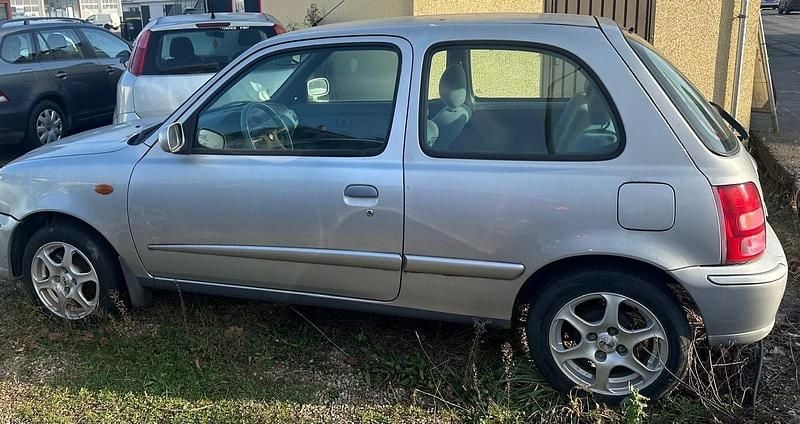 Gebraucht Nissan Micra 2002 Silber Kleinwagen