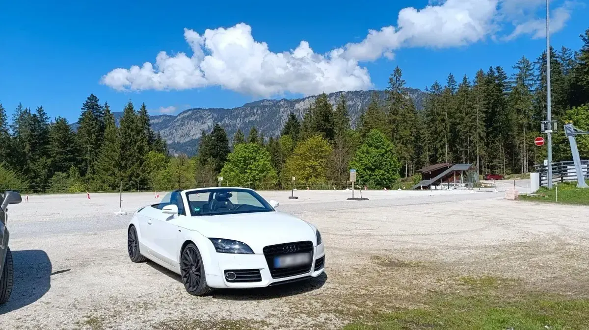 Gebraucht Audi TT Roadster S-Line 160 PS (117 kW) 2010 Weiß Cabrio