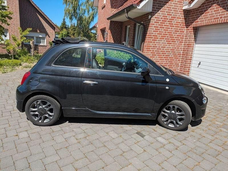 Schwarz Gebraucht 2021 Fiat 500C Cabrio | 12.900 € (Guter Preis) - Bild 1/4