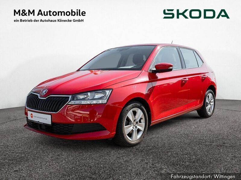 Corridarot Gebraucht 2021 Skoda Fabia Ambition Kleinwagen | 11.399 € (Guter Preis) - Bild 1/4