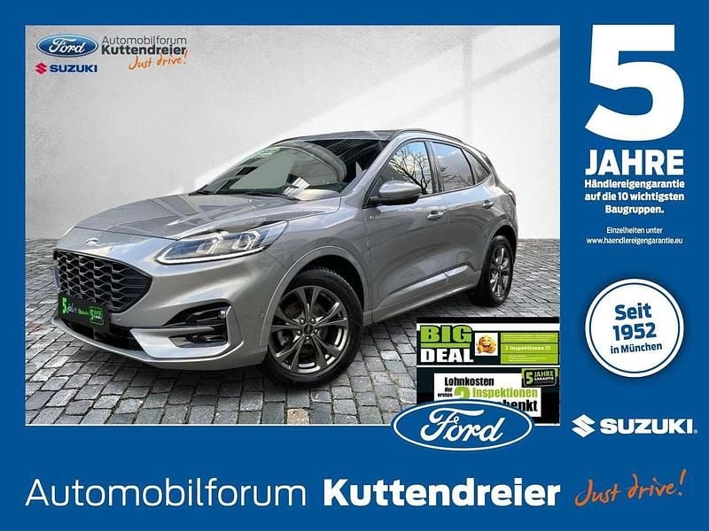 Solarsilbermetallic Gebraucht 2023 Ford Kuga ST-Line X SUV | 22.440 € (Superpreis) - Bild 1/3