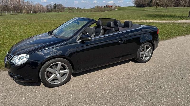 Gebraucht VW Eos 200 PS (147 kW) 2009 Schwarz Cabrio