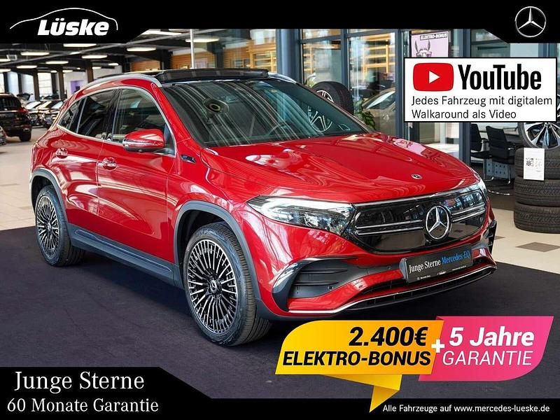 Manufaktur patagonienrot Gebraucht 2023 Mercedes EQA300 AMG line SUV | 38.900 € (Etwas zu teuer) - Bild 1/4