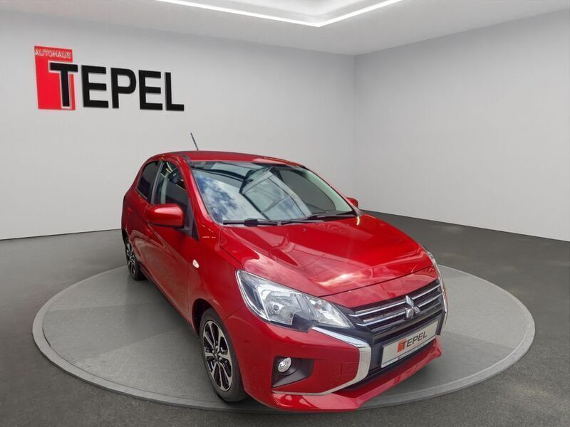 Rot metallic Gebraucht 2022 Mitsubishi Space Star Select+ Kleinwagen | 16.790 € (Teuer) - Bild 1/4