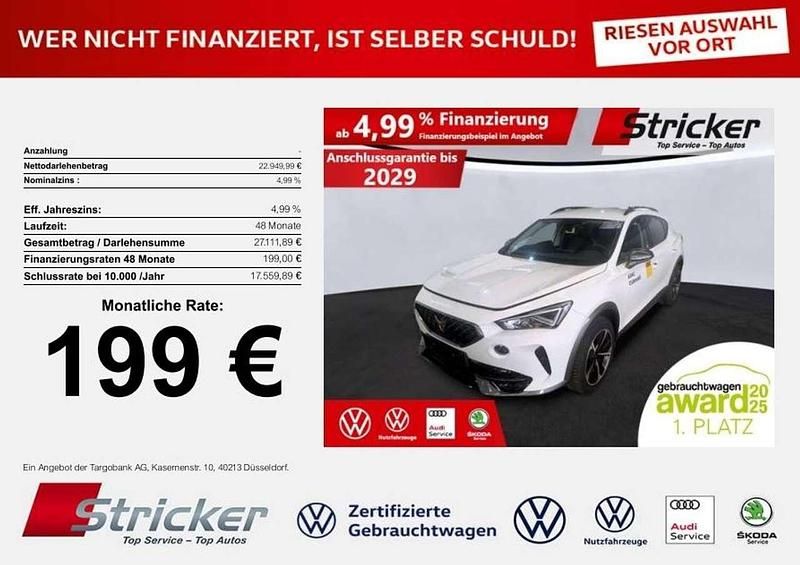 Weiß Gebraucht 2024 Cupra Formentor SUV | 22.949 € (Guter Preis) - Bild 1/3