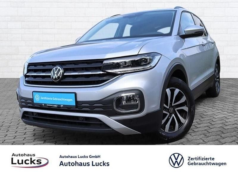 Reflexsilber (metallic) Gebraucht 2022 VW T-Cross Active SUV | 18.429 € (Fairer Preis) - Bild 1/4