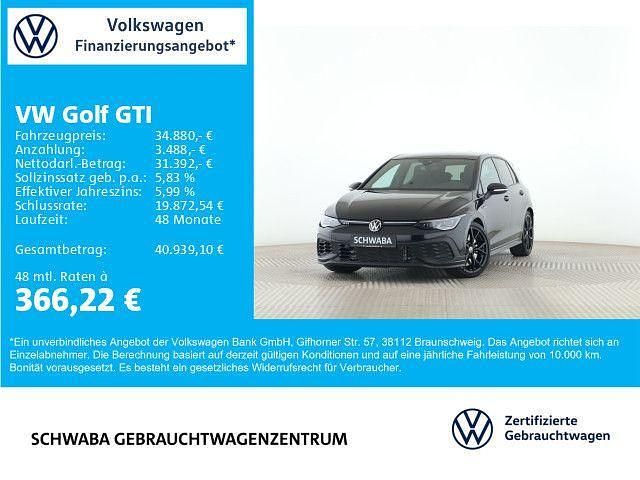 Schwarz Gebraucht 2022 VW Golf VIII GTI Clubsport Limousine | 34.880 € (Fairer Preis) - Bild 1/4