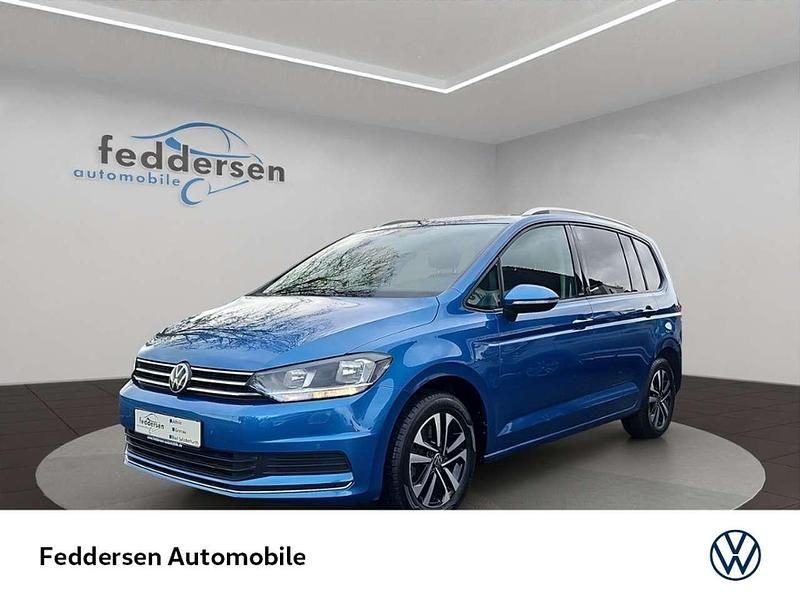 Blau Gebraucht 2020 VW Touran United Van / Kleinbus | 25.979 € (Fairer Preis) - Bild 1/4