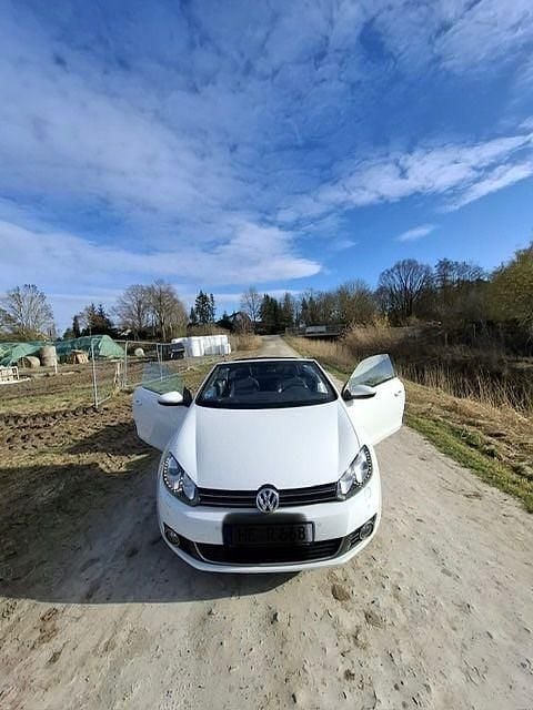 Gebraucht VW Golf Cabriolet Life 105 PS (77 kW) 2013 Weiß Cabrio